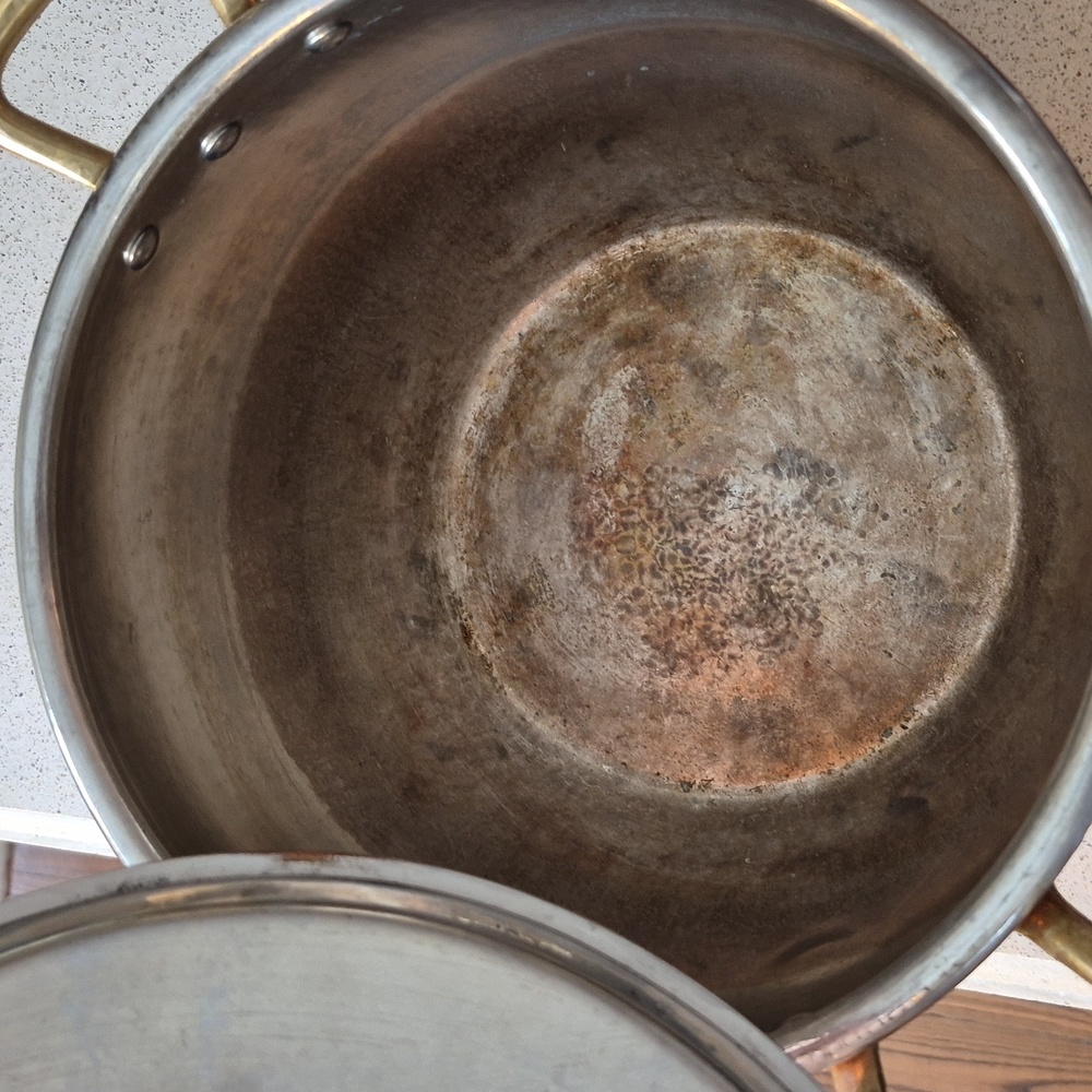 copper RUFFONI LARGE POT - Picture 5 of 5